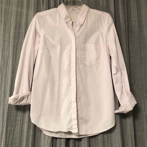 Women’s Light Pink Shirt, GAP, Size Medium